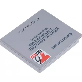 Batéria T6 Power Canon NB-4L, 700mAh, 2,6Wh