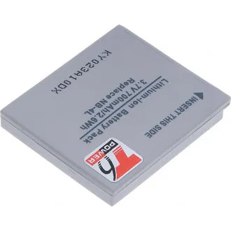 Batéria T6 Power pre Canon NB-4L, 700mAh, 2,6Wh Batéria T6 Power pre Canon NB-4L, 700mAh, 2,6Wh