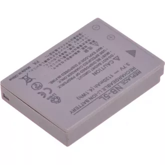 Batéria T6 Power pre Canon NB-5L, 1100mAh, 4,1Wh Batéria T6 Power pre Canon NB-5L, 1100mAh, 4,1Wh