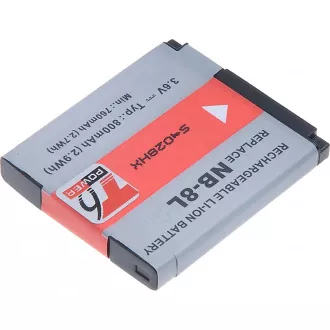 Batéria T6 power Canon NB-8L, 700mAh, čierna