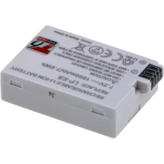 Batéria T6 power Canon LP-E8, 1050mAh, 7,6Wh, sivá