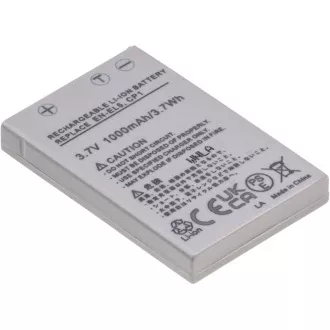 Batéria T6 Power Nikon EN-EL5, CP1, 1000mAh, 3,7Wh, sivá