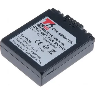 Batéria T6 Power Panasonic DMW-BM7, CGA-S002E, CGA-S002, 720mAh, 5,2Wh Batéria T6 Power Panasonic DMW-BM7, CGA-S002E, CGA-S002, 720mAh, 5,2Wh