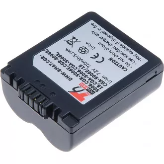 Batéria T6 Power Panasonic DMW-BMA7, CGR-S006, CGR-S006E, CGA-S006, BP-DC5-E, 710mAh, 5,1Wh Batéria T6 Power Panasonic DMW-BMA7, CGR-S006, CGR-S006E, CGA-S006, BP-DC5-E, 710mAh, 5,1Wh