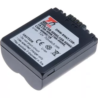 Batéria T6 Power Panasonic DMW-BMA7, CGR-S006, CGR-S006E, CGA-S006, BP-DC5-E, 710mAh, 5,1Wh Batéria T6 Power Panasonic DMW-BMA7, CGR-S006, CGR-S006E, CGA-S006, BP-DC5-E, 710mAh, 5,1Wh