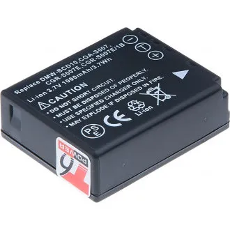 Batéria T6 Power pre Panasonic DMW-BCD10, CGA-S007, CGR-S007E, CGR-S007E/1B, 850mAh, 3,1Wh