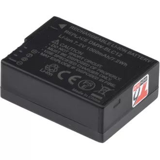 Batéria T6 Power pre Panasonic DMW-BLC12E, BP-DC12, 1050mAh, 7,5Wh, USB-C