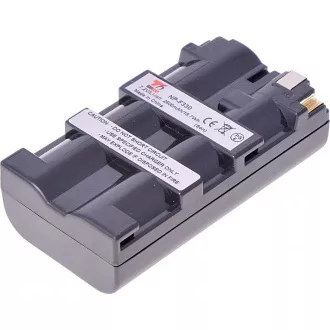 Batéria T6 power Sony NP-F330, NP-F530, NP-F550, NP-F570, 2600mAh, 18,7Wh, sivá