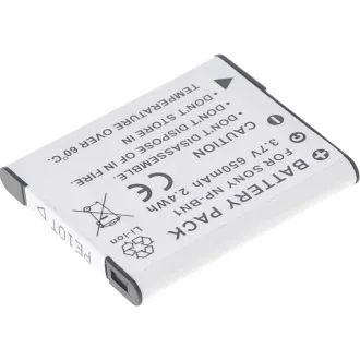 Batéria T6 Power Sony NP-BN1, 600mAh, 2,2Wh, sivá