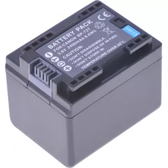 Batéria T6 power Canon BP-727, 2400mAh, 8,6Wh, čierna Batéria T6 power Canon BP-727, 2400mAh, 8,6Wh, čierna