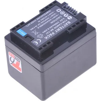 Batéria T6 power Canon BP-727, 2400mAh, 8,6Wh, čierna