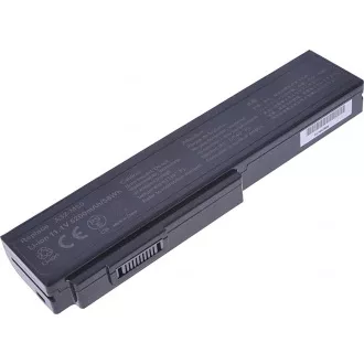 Batéria T6 Power pre Asus M50, G50, G60, N43, N53, N61, B43, X55, X57, X64, 5200mAh, 58Wh, 6cell
