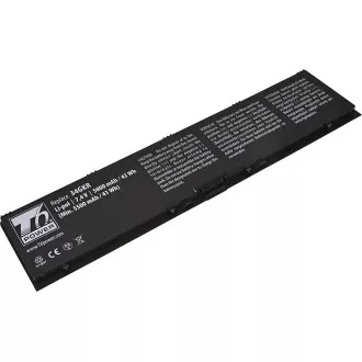 Batéria T6 Power pre Dell Latitude E7440, Latitude E7450, 5800mAh, 43Wh, 4cell, Li-pol