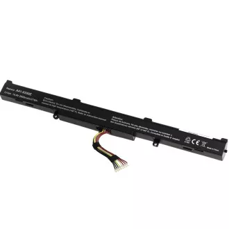 Batéria T6 Power pre Asus X450J, X550Z, X750J, X751L, X751LA, X751MA, 2600mAh, 37Wh, 4cell, Li-ion