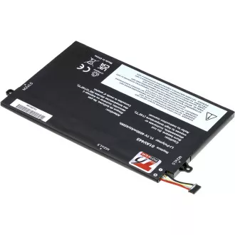 Batéria T6 Power pre Lenovo ThinkPad E480, E490, E580, E590, E14, E15, 4050mAh, 45Wh, 3cell, Li-pol