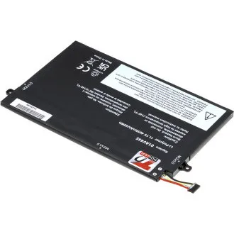 Batéria T6 Power pre Lenovo ThinkPad E480, E490, E580, E590, E14, E15, 4050mAh, 45Wh, 3cell, Li-pol Batéria T6 Power pre Lenovo ThinkPad E480, E490, E580, E590, E14, E15, 4050mAh, 45Wh, 3cell, Li-pol