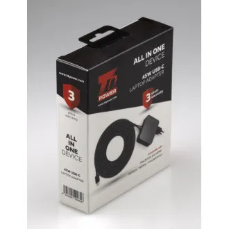 T6 Power univerzálny adaptér k notebooku, 45W, USB-C T6 Power univerzálny adaptér k notebooku, 45W, USB-C