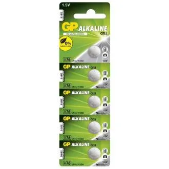 Alkalická Batéria GP LR44 (A76) - 5ks Alkalická Batéria GP LR44 (A76) - 5ks