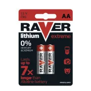 Lítiová batéria RAVER 2x AA