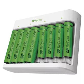 GP nabíjačka batérií ECO E811+ 4xAA2100 + 4xAAA850 GP nabíjačka batérií ECO E811+ 4xAA2100 + 4xAAA850
