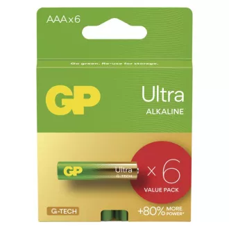 GP Alkalická batéria ULTRA AAA (LR03) - 6ks GP Alkalická batéria ULTRA AAA (LR03) - 6ks