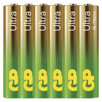 GP Alkalická batéria ULTRA AAA (LR03) - 6ks GP Alkalická batéria ULTRA AAA (LR03) - 6ks