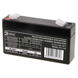 AKUMULÁTOR SLA 6V/1,3Ah FA -4,7mm AKUMULÁTOR SLA 6V/1,3Ah FA -4,7mm