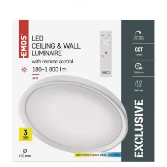 LED prisadené svietidlo, 30W, stmievanie, zmena CCT LED prisadené svietidlo, 30W, stmievanie, zmena CCT