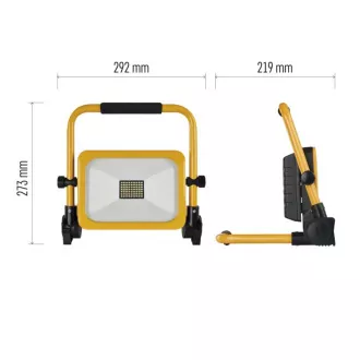 EMOS PRENOSNÝ NABÍJACÍ LED REFLEKTOR ACCO 30W,3000LM,IP54 EMOS PRENOSNÝ NABÍJACÍ LED REFLEKTOR ACCO 30W,3000LM,IP54