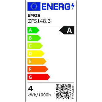 LED žiarovka A60/E27/3,8W/60W/806lm/neutrálna biela,3ks LED žiarovka A60/E27/3,8W/60W/806lm/neutrálna biela,3ks