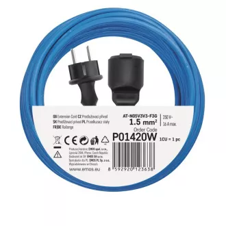 EMOS PREDĹŽKA 1Z 20M 1,5MM NEMRZNÚCI KÁBEL