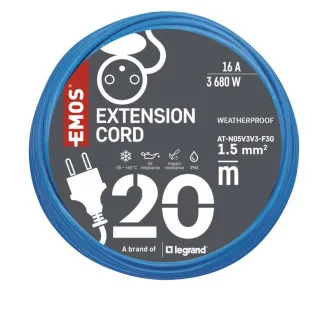 EMOS PREDĹŽKA 1Z 20M 1,5MM NEMRZNÚCI KÁBEL EMOS PREDĹŽKA 1Z 20M 1,5MM NEMRZNÚCI KÁBEL
