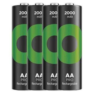 GP Nabíjací bat. ReCyko Pro AA (HR6) 2000mAh - 4ks GP Nabíjací bat. ReCyko Pro AA (HR6) 2000mAh - 4ks