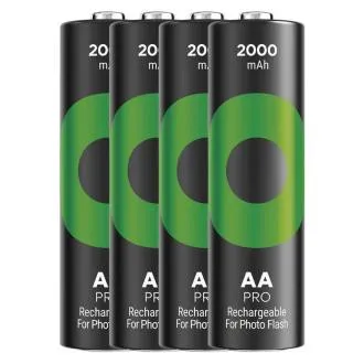 GP Nabíjací ReCyko Pro Photo Flash AA 2000mAh-4ks GP Nabíjací ReCyko Pro Photo Flash AA 2000mAh-4ks