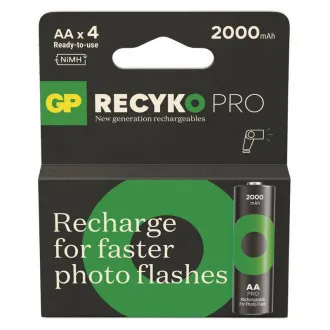 GP Nabíjací ReCyko Pro Photo Flash AA 2000mAh-4ks GP Nabíjací ReCyko Pro Photo Flash AA 2000mAh-4ks
