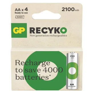 GP Nabíjací bat. ReCyko 2100 AA (HR6) - 4ks