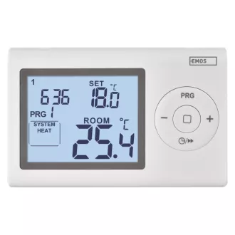 EMOS Programovateľný termostat-drôtový P5607 EMOS Programovateľný termostat-drôtový P5607