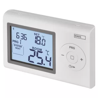 EMOS Programovateľný termostat-drôtový P5607 EMOS Programovateľný termostat-drôtový P5607