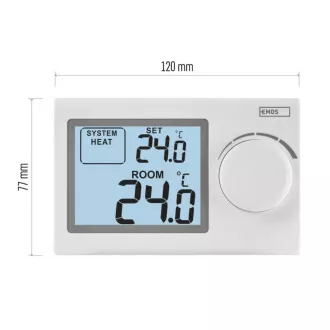 EMOS Manuálny termostat-drôt P5604 EMOS Manuálny termostat-drôt P5604
