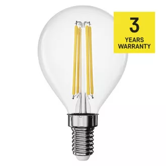 EMOS LED FLM MINI GL 3,4 W (40 W) 470lm E14 WW