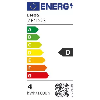EMOS LED FLM MINI GL 3,4 W (40 W) 470lm E14 NW