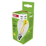 EMOS LED FLM MINI GL 3,4 W (40 W) 470lm E14 NW