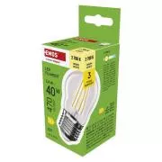 EMOS LED FLM MINI GL 3,4 W (40 W) 470lm E27 WW