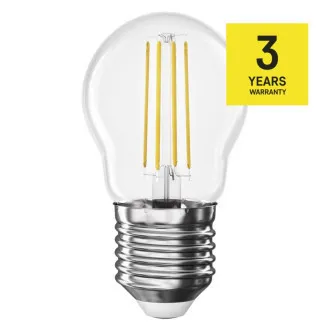 EMOS LED FLM MINI GL 3,4 W (40 W) 470lm E27 WW EMOS LED FLM MINI GL 3,4 W (40 W) 470lm E27 WW