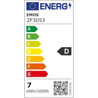 EMOS LED FLM CANDLE 7W (75W) 1055lm E14 NW