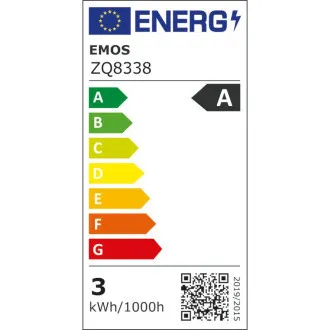 EMOS LED CLS MR16 3W (40W) 535lm GU10 NW A CLASS EMOS LED CLS MR16 3W (40W) 535lm GU10 NW A CLASS