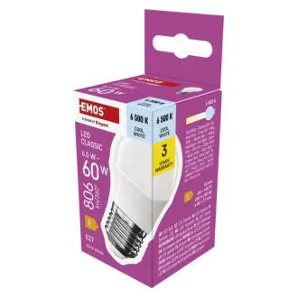 LED CLS MINI GLOBE 6,5 W (60 W) 806lm E27 CW LED CLS MINI GLOBE 6,5 W (60 W) 806lm E27 CW