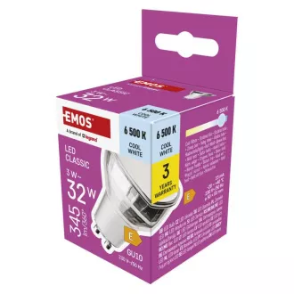 LED CLS MR16 3W (32W) 345lm GU10 CW LED CLS MR16 3W (32W) 345lm GU10 CW