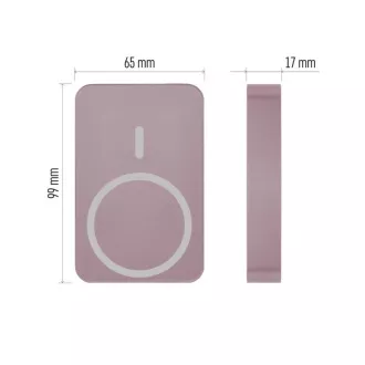 EMOS POWERBANKA WI1046, bezdrôtové nabíjanie 20W, 10.000mAh, LOSOSOVÁ, 1xUSB-C EMOS POWERBANKA WI1046, bezdrôtové nabíjanie 20W, 10.000mAh, LOSOSOVÁ, 1xUSB-C