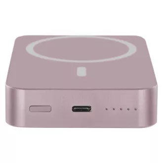 EMOS POWERBANKA WI1046, bezdrôtové nabíjanie 20W, 10.000mAh, LOSOSOVÁ, 1xUSB-C EMOS POWERBANKA WI1046, bezdrôtové nabíjanie 20W, 10.000mAh, LOSOSOVÁ, 1xUSB-C